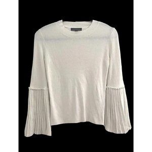 Banana Republic Small Womens Ivory Bell Sleeve Sweater